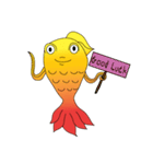 YELO the happy golden fish（個別スタンプ：30）