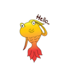 YELO the happy golden fish（個別スタンプ：33）