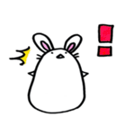 現代うさぎ（個別スタンプ：4）