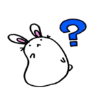 現代うさぎ（個別スタンプ：5）