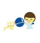 Angie ＆ Her Cat（個別スタンプ：18）
