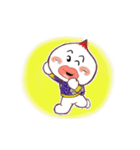 やる気まんまんあまんまん（個別スタンプ：1）