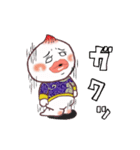 やる気まんまんあまんまん（個別スタンプ：3）