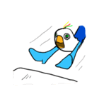 幸せの青い鳥？？（個別スタンプ：14）
