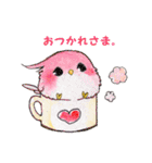水彩鳥スタンプ（個別スタンプ：2）