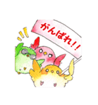 水彩鳥スタンプ（個別スタンプ：9）