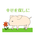 手乗り豚（個別スタンプ：39）