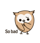 Little owl Soft-Owl（個別スタンプ：4）