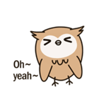 Little owl Soft-Owl（個別スタンプ：6）