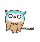 Little owl Soft-Owl（個別スタンプ：23）