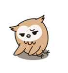Little owl Soft-Owl（個別スタンプ：26）