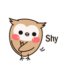 Little owl Soft-Owl（個別スタンプ：28）
