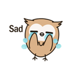 Little owl Soft-Owl（個別スタンプ：35）