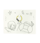 親知らずを抜いた（個別スタンプ：37）