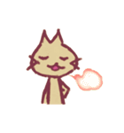 続 手描きネコ（個別スタンプ：1）