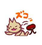 続 手描きネコ（個別スタンプ：12）