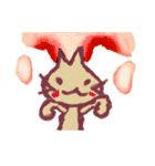 続 手描きネコ（個別スタンプ：15）