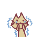 続 手描きネコ（個別スタンプ：21）