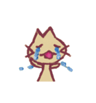 続 手描きネコ（個別スタンプ：22）