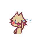 続 手描きネコ（個別スタンプ：24）