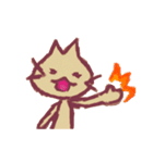 続 手描きネコ（個別スタンプ：27）