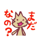 続 手描きネコ（個別スタンプ：35）