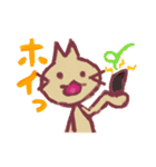 続 手描きネコ（個別スタンプ：36）