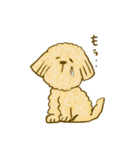 プードルのムギ（個別スタンプ：18）