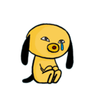 具合悪い犬（個別スタンプ：4）