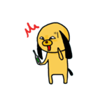 具合悪い犬（個別スタンプ：11）