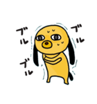 具合悪い犬（個別スタンプ：14）