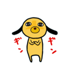 具合悪い犬（個別スタンプ：18）