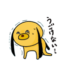 具合悪い犬（個別スタンプ：24）