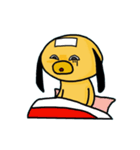具合悪い犬（個別スタンプ：27）