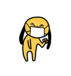 具合悪い犬（個別スタンプ：39）