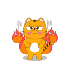 Mew Mew Lively Cat（個別スタンプ：3）