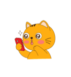 Mew Mew Lively Cat（個別スタンプ：7）