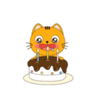 Mew Mew Lively Cat（個別スタンプ：9）