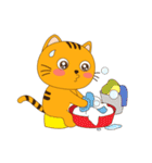 Mew Mew Lively Cat（個別スタンプ：10）