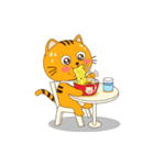Mew Mew Lively Cat（個別スタンプ：14）
