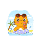 Mew Mew Lively Cat（個別スタンプ：37）