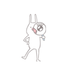 小鳥うさぎ（個別スタンプ：4）