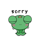 Frog Prince of life thing（個別スタンプ：8）