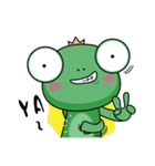 Frog Prince of life thing（個別スタンプ：16）