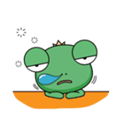 Frog Prince of life thing（個別スタンプ：24）