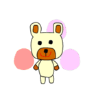 働くくまさん達（個別スタンプ：1）