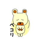 働くくまさん達（個別スタンプ：16）