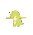 Butter Rabbit ＆ Dragon Fish（個別スタンプ：12）
