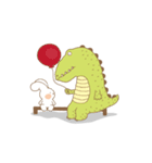 Butter Rabbit ＆ Dragon Fish（個別スタンプ：35）
