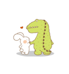 Butter Rabbit ＆ Dragon Fish（個別スタンプ：36）